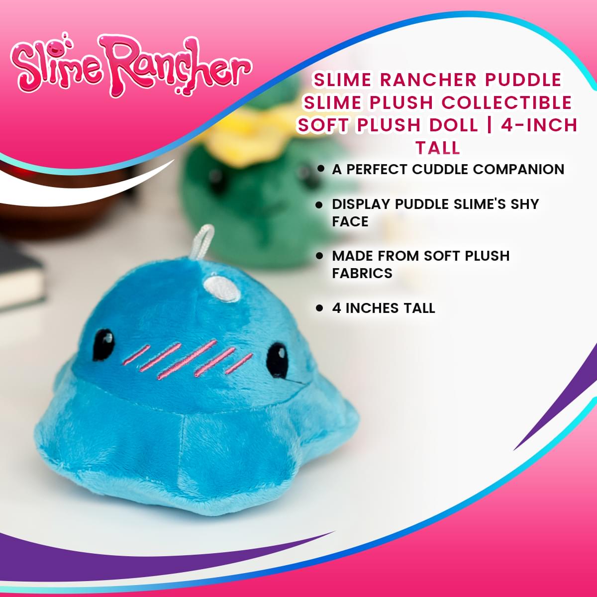 Slime Rancher 4 Mini Plush: Puddles